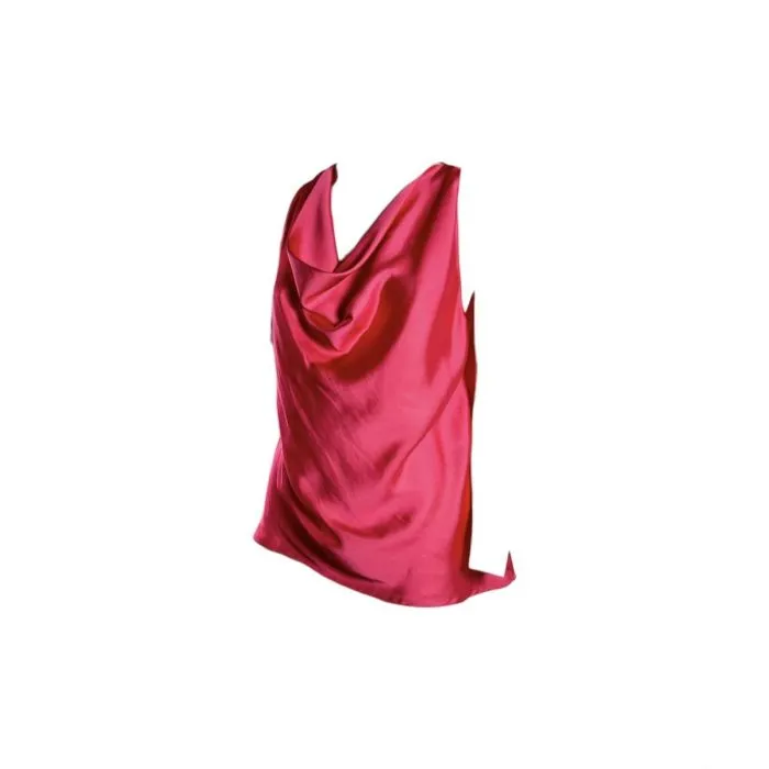 Access Fashion Topin Raso Access Collo A Ciambella Rosa