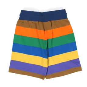 Bermuda In Felpa Alwy A Righe Multicolor Bambino