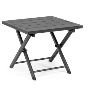 Bizzotto outdoor Tavolino Taylor 44x43 grigio scuro