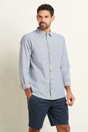 Camicia con Brakeburn A righe Manica lunga