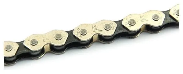 Catena KMC K1 WIDE 110 maglie 1 velocità Argento/Nero