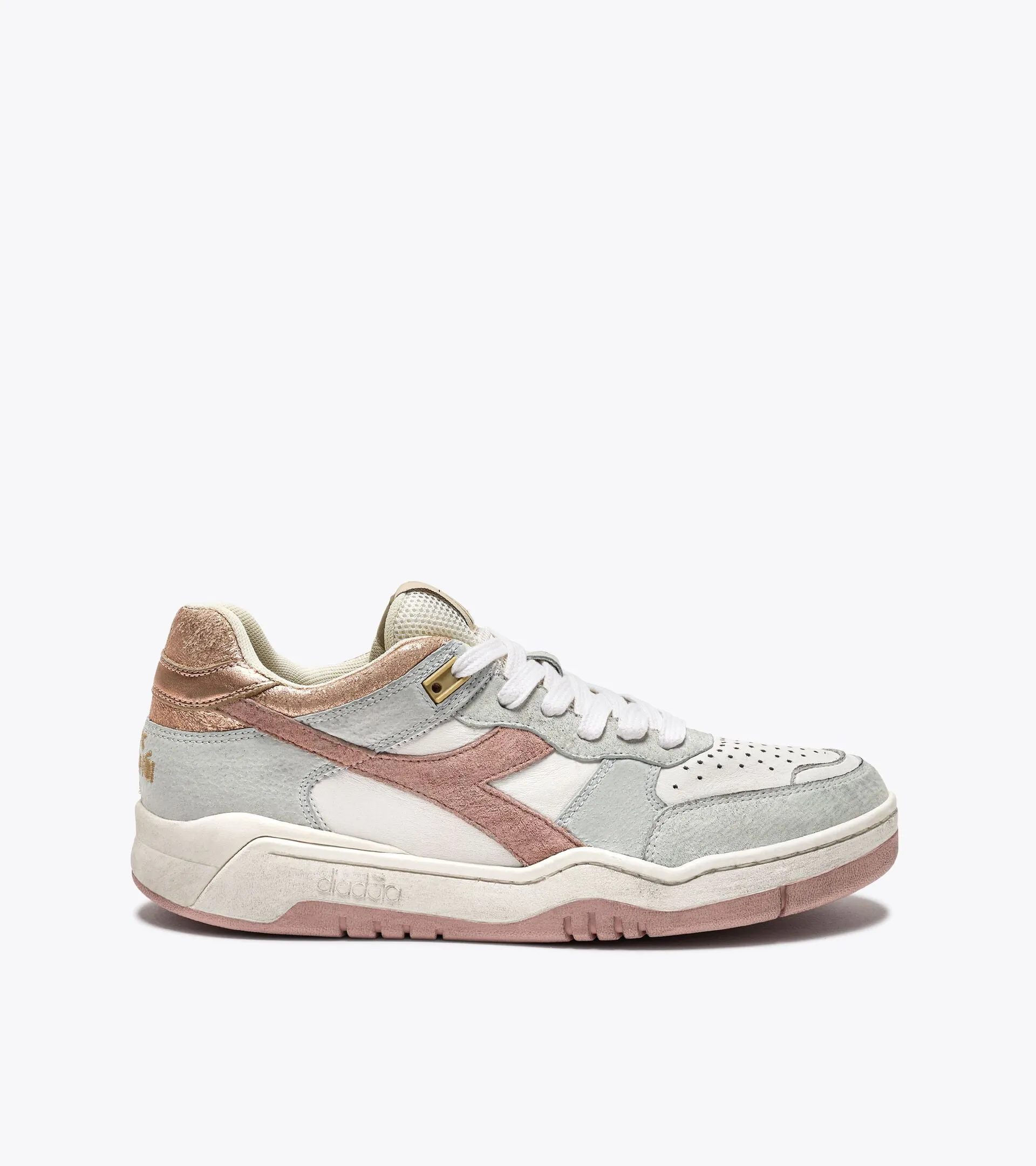 DS4-B.560 Crackle Lamè Rosa Pesca Woman  