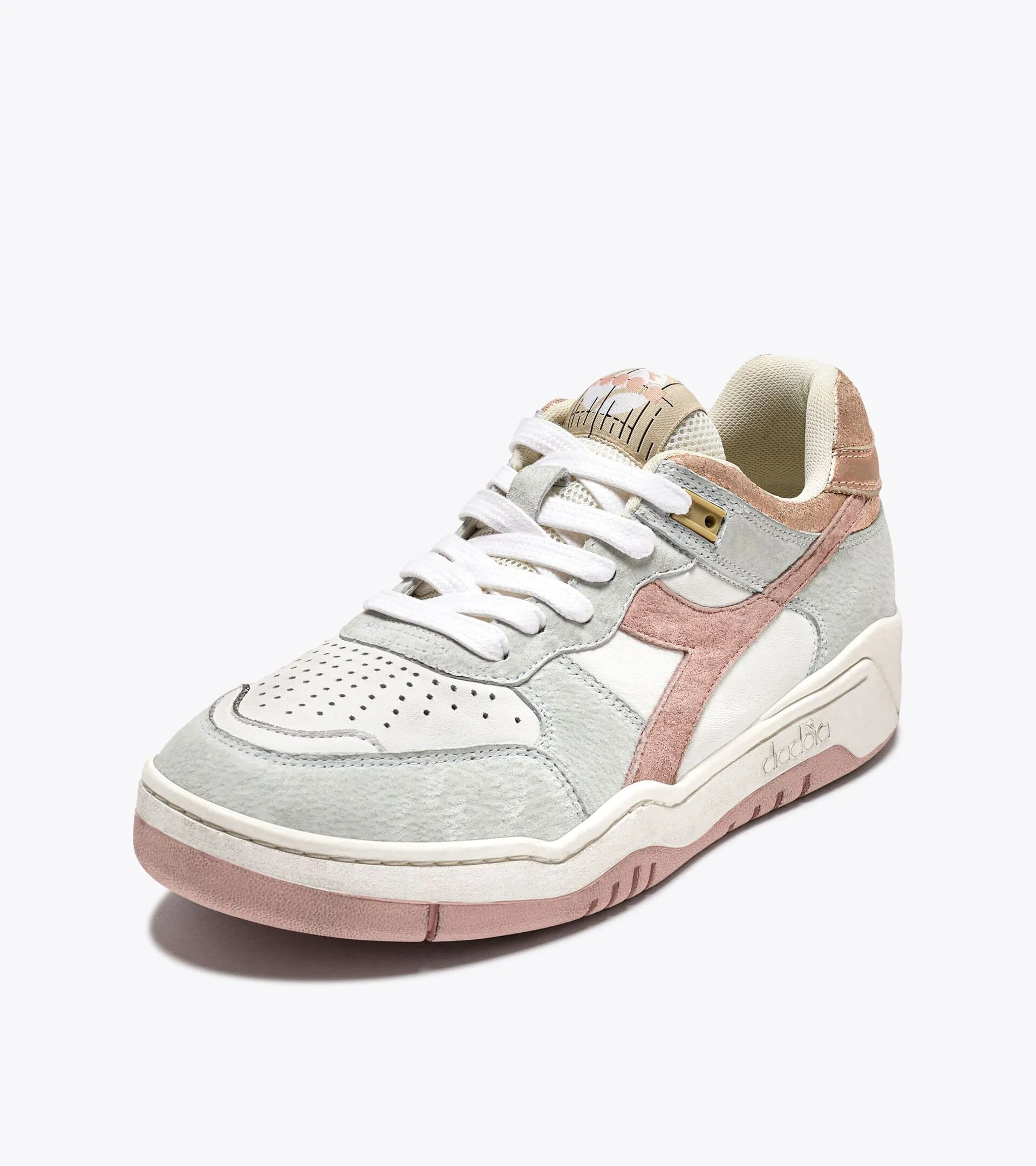 DS4-B.560 Crackle Lamè Rosa Pesca Woman  