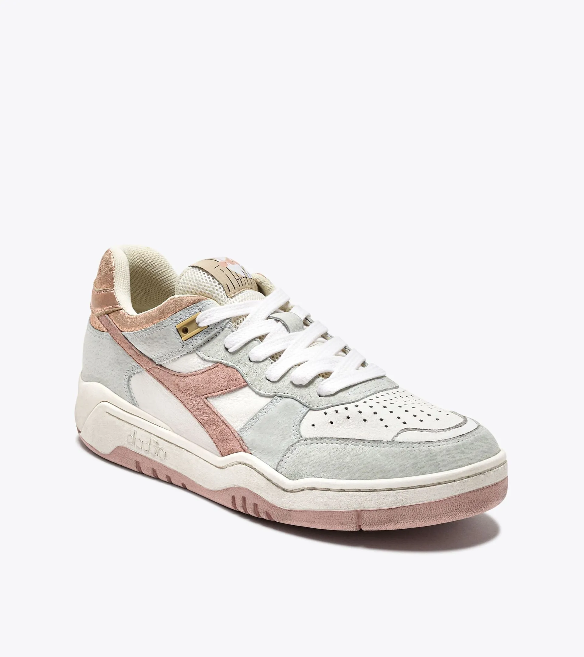 DS4-B.560 Crackle Lamè Rosa Pesca Woman  