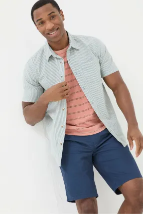 FatFace - Markham A righe Manica corta Camicia