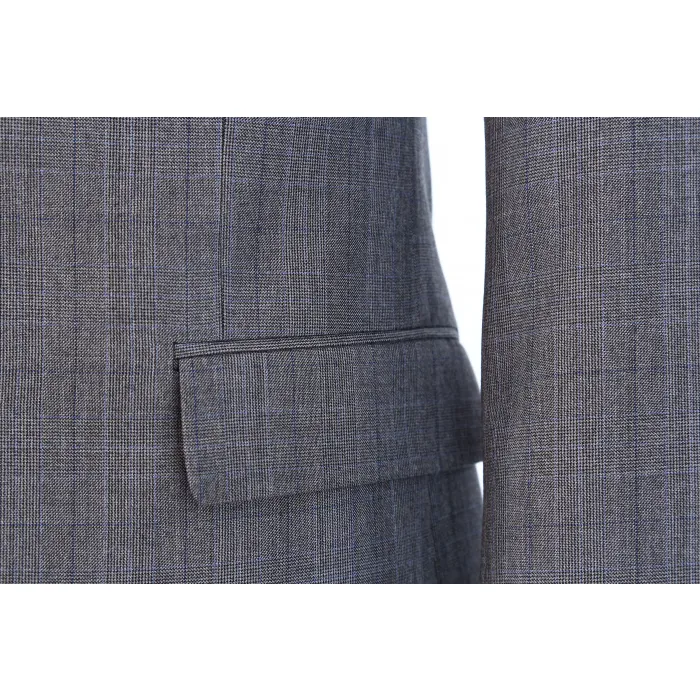 Henk ter Horst tuta a quadri 2 pezzi glenncheck Taupe