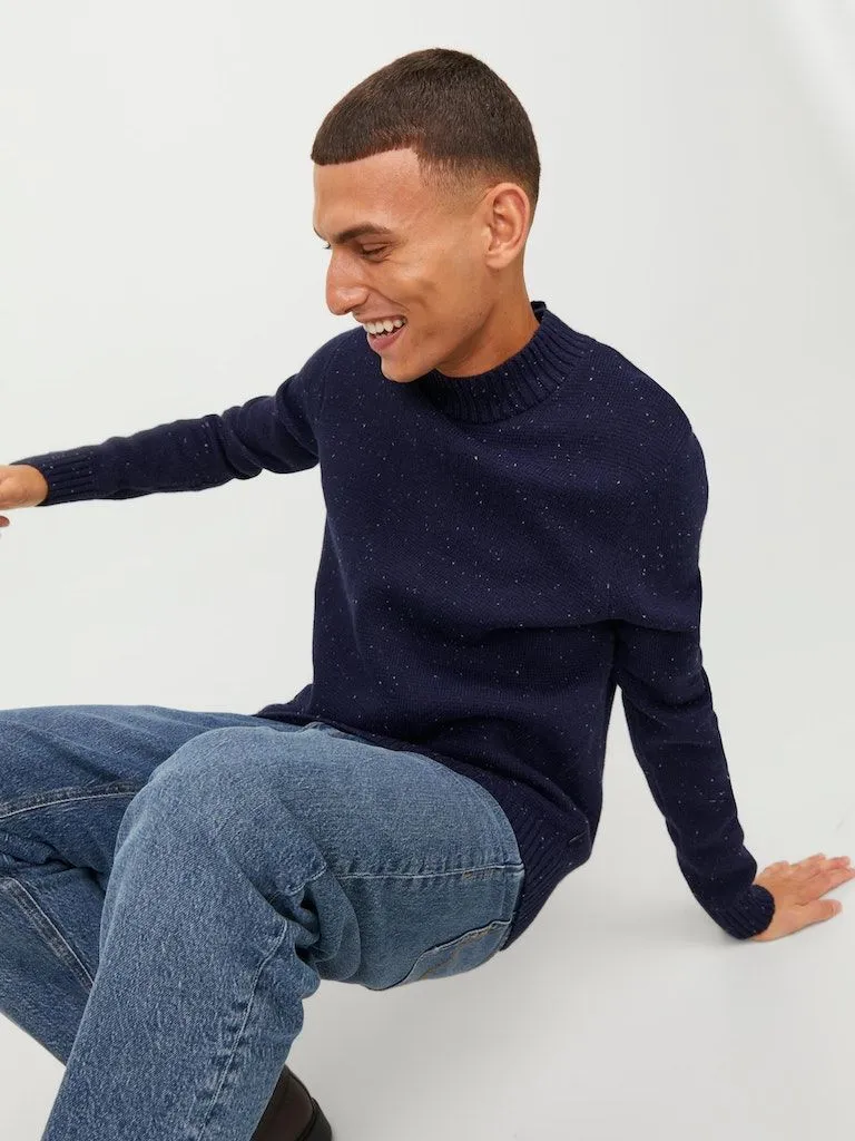 MAGLIE Uomo SELECTED 12242468 NOLAN MARITIME BLUE