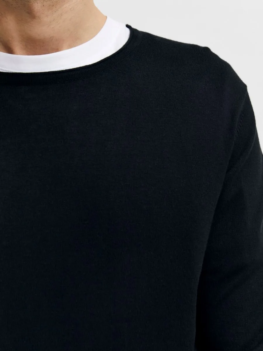 MAGLIE Uomo SELECTED 16079774 ROME BLACK