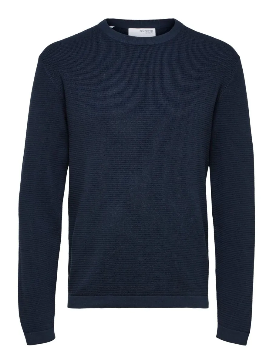MAGLIE Uomo SELECTED 16079776 ROCKS DARK SAPPHIRE