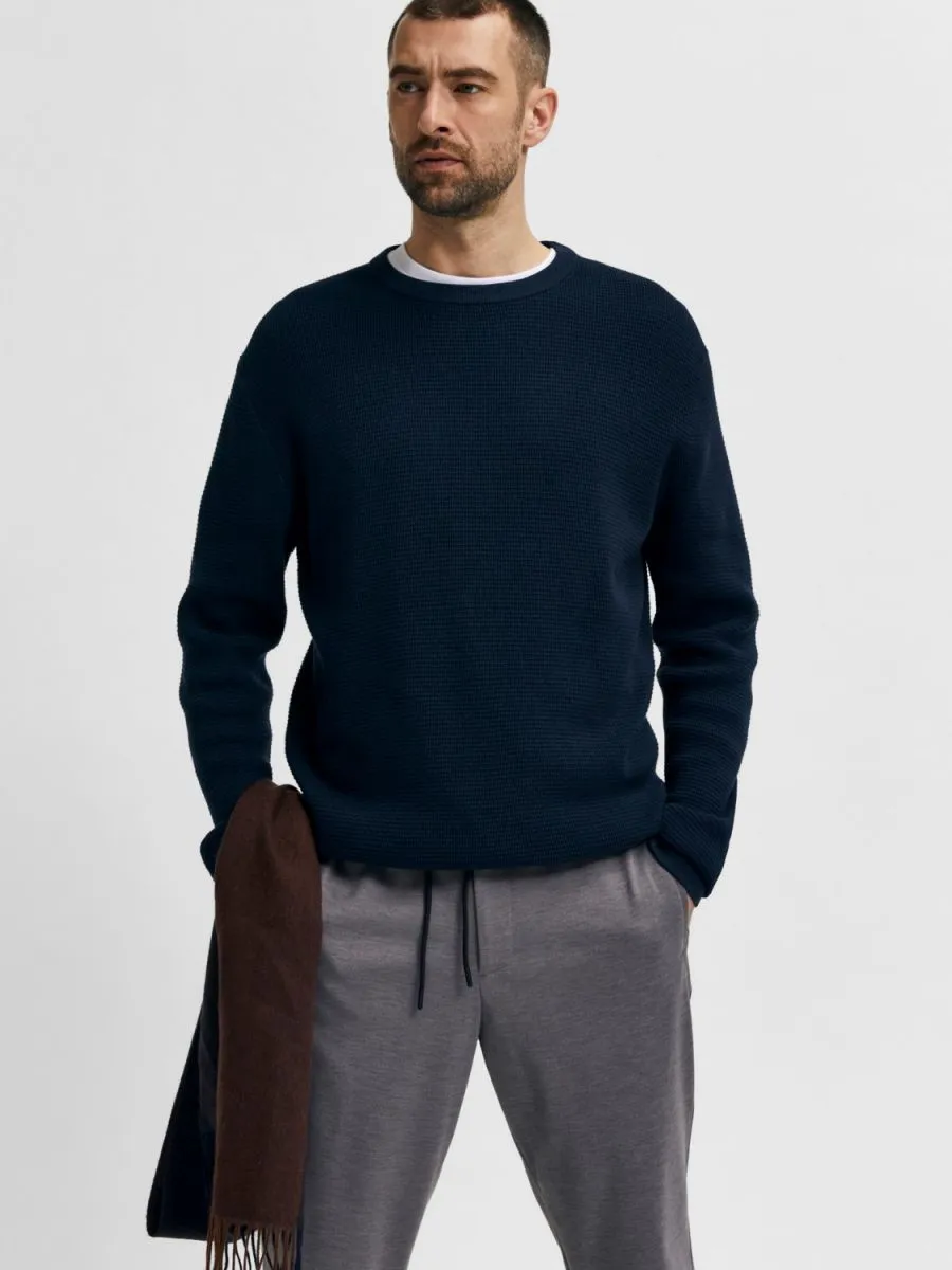 MAGLIE Uomo SELECTED 16079776 ROCKS DARK SAPPHIRE