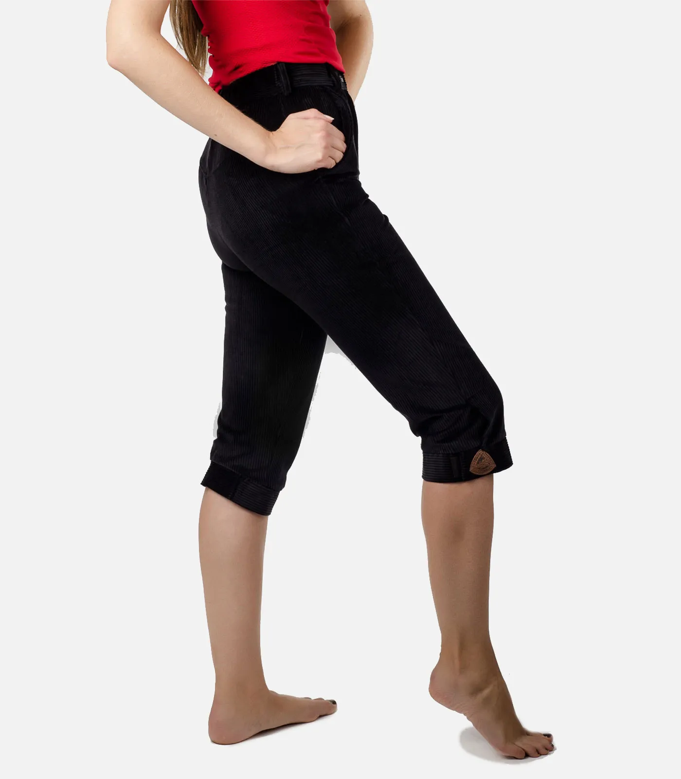 MAGLIE- Donna Knicker velours stretch
