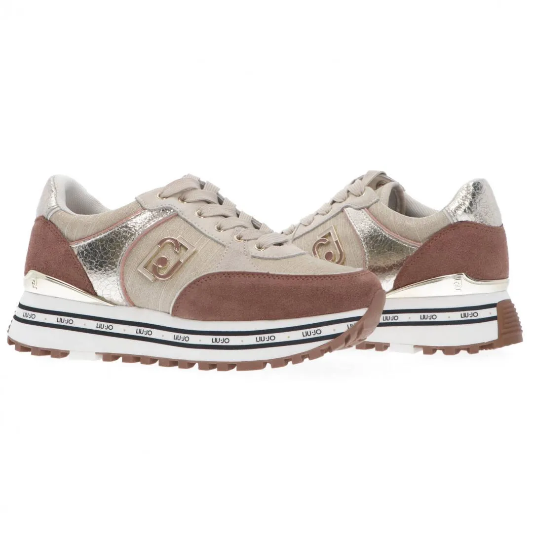 Maxi wonder 20 suede e crackle Beige