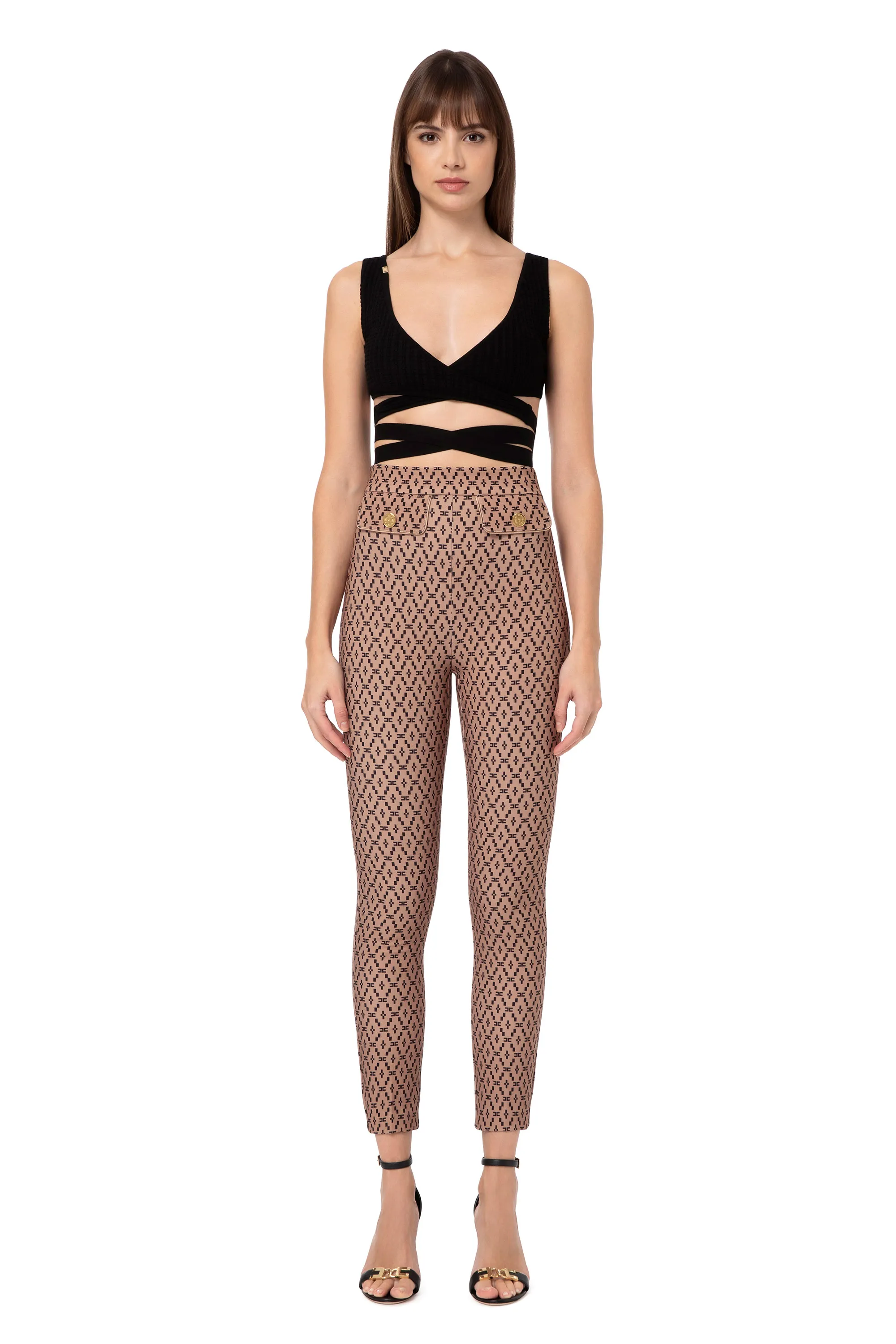 Pantalone dalla vestibilità a affusolata