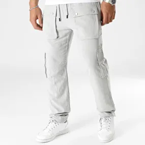 Pantaloni cargo grigi